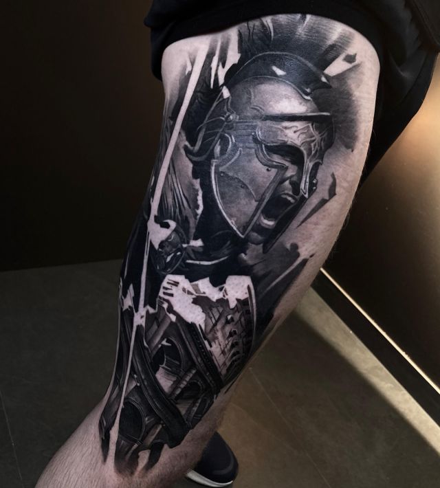 ⚔️➖Gladiator➖⚔️ Artist: @ziemba_k #gladiator #gla...